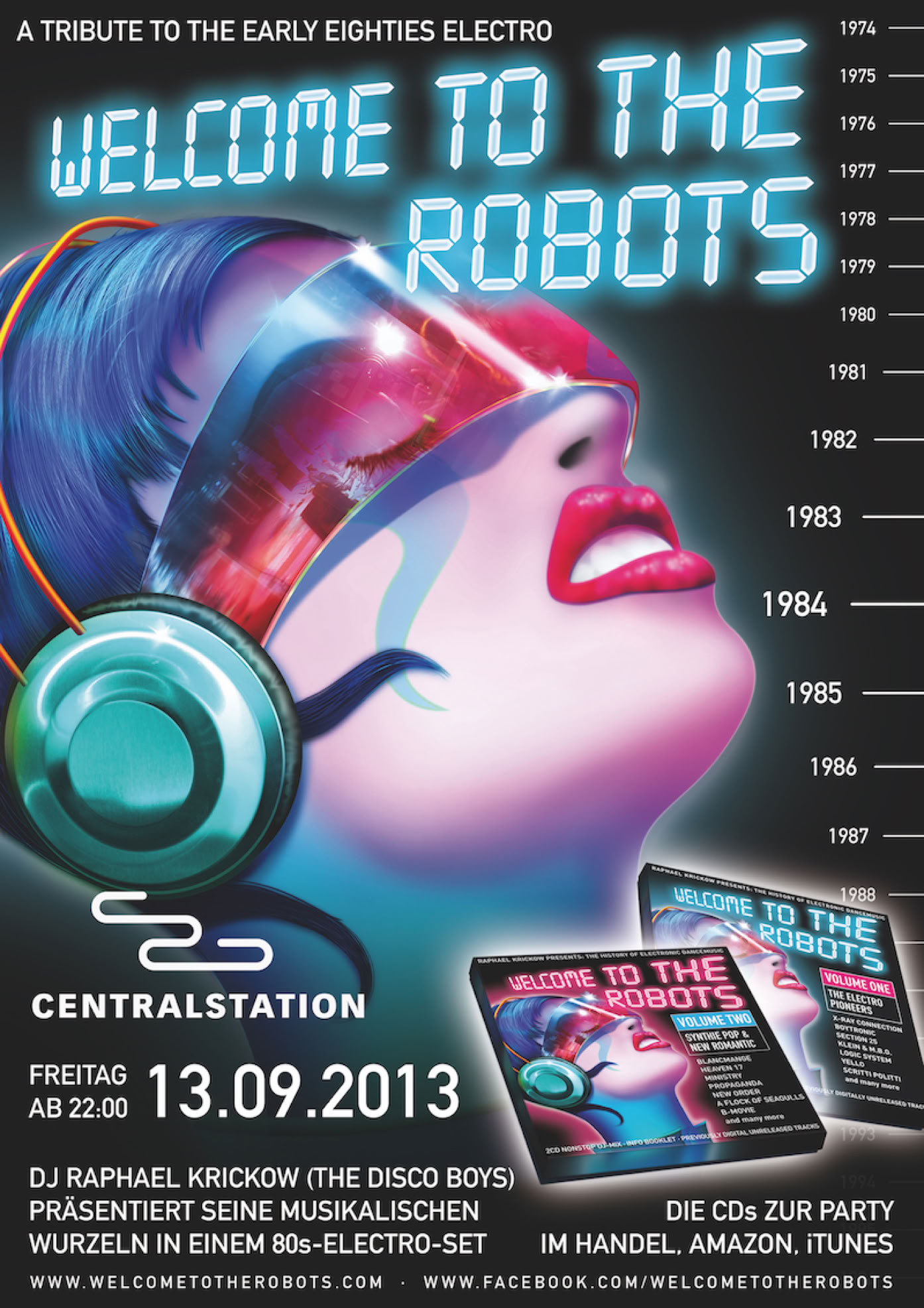 Welcome To The Robots at Centralstation Darmstadt 13.09.2013